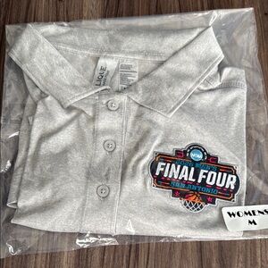 Gray Short Sleeve 2025 Men’s Final Four Polo Shirt